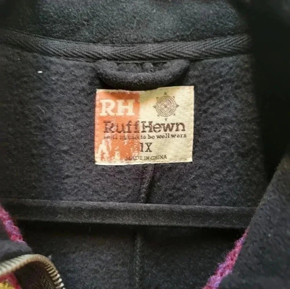 Ruff Hewn Women's Multicolor Striped Vest Plus Size 1x - Picture 4 of 4